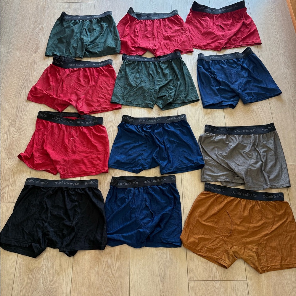 Duluth Buck Naked boxer briefs bundle of 12